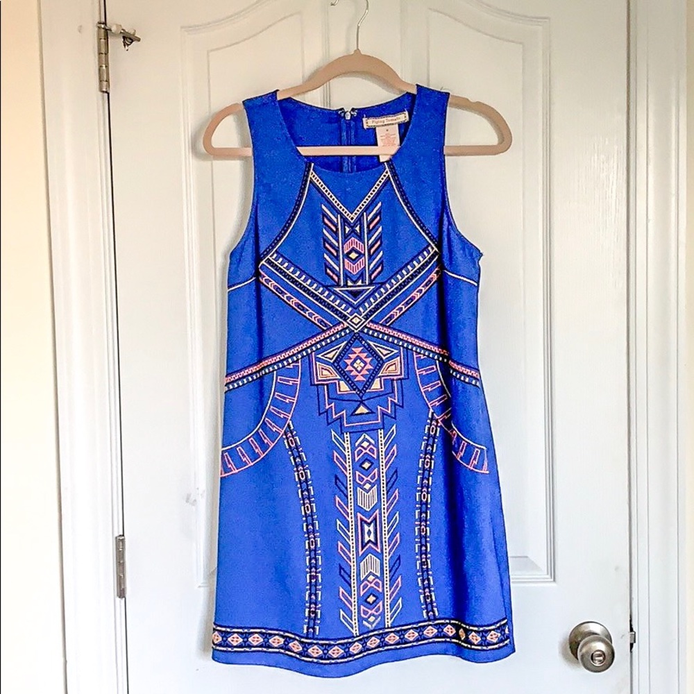 Blue Cocktail Dress